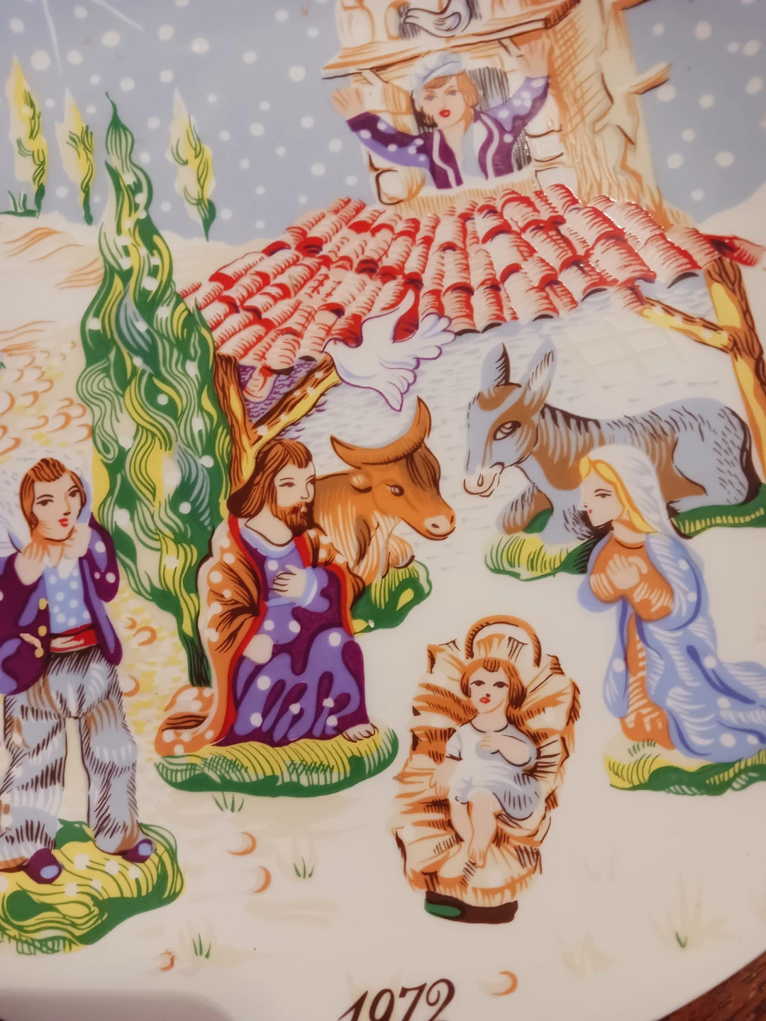 1972. Royale Limoges Noël The Nativity 🎄Christmas  Plate - photo 3
