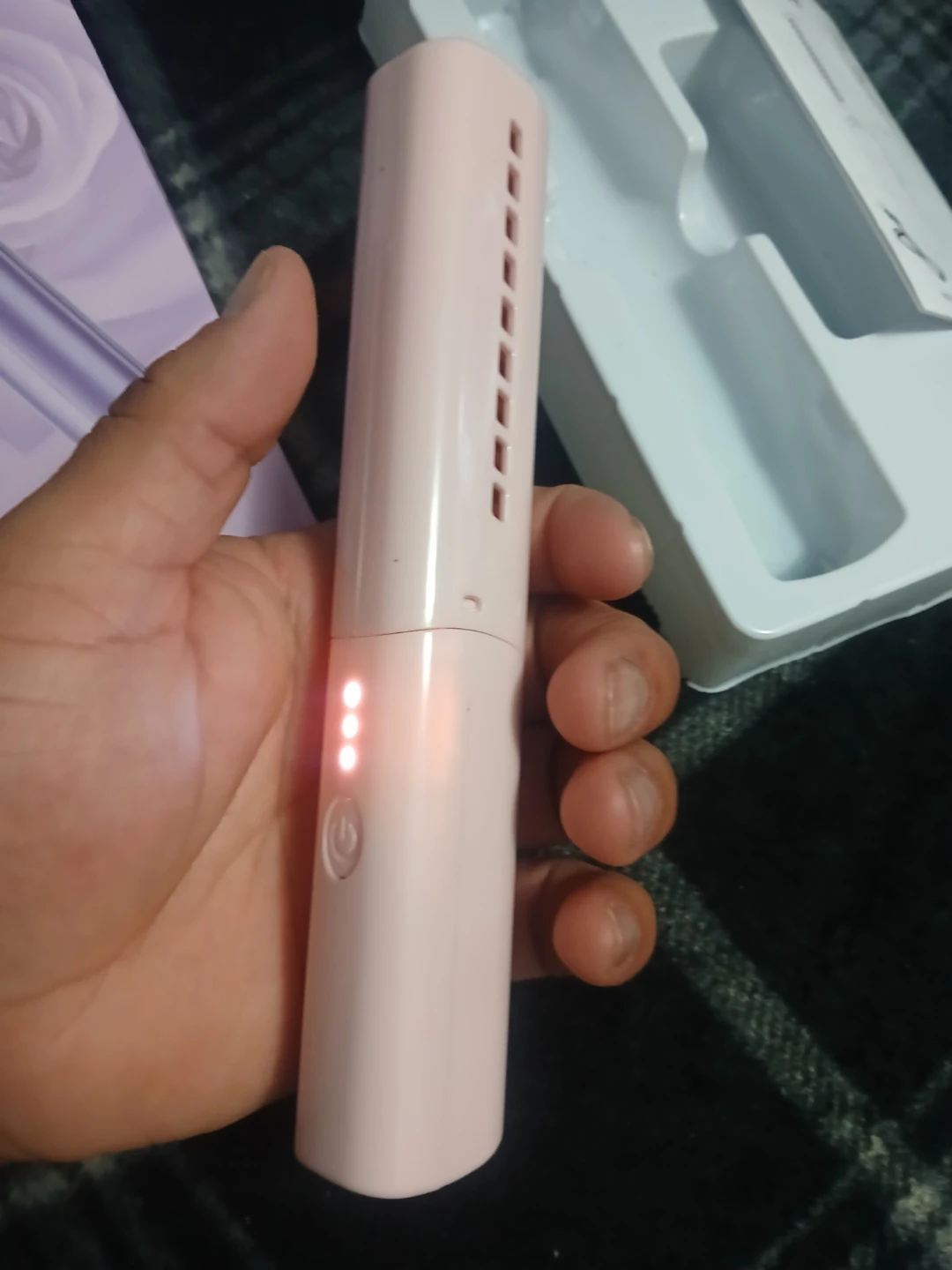 Mobile Heat Comb Hair Straightener - photo 4