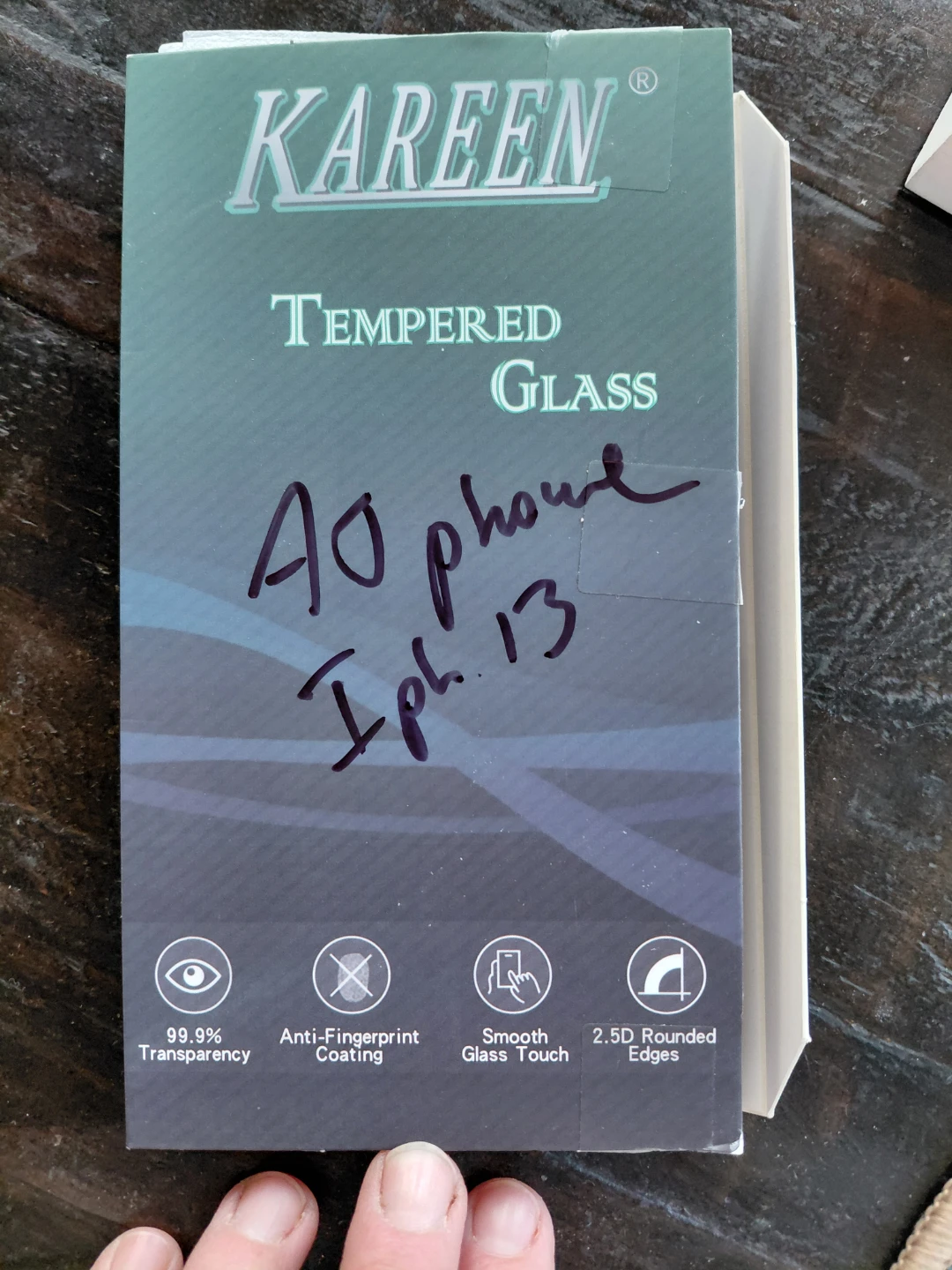 Kareen Tempered Glass protector for iPhone 13 - photo 2
