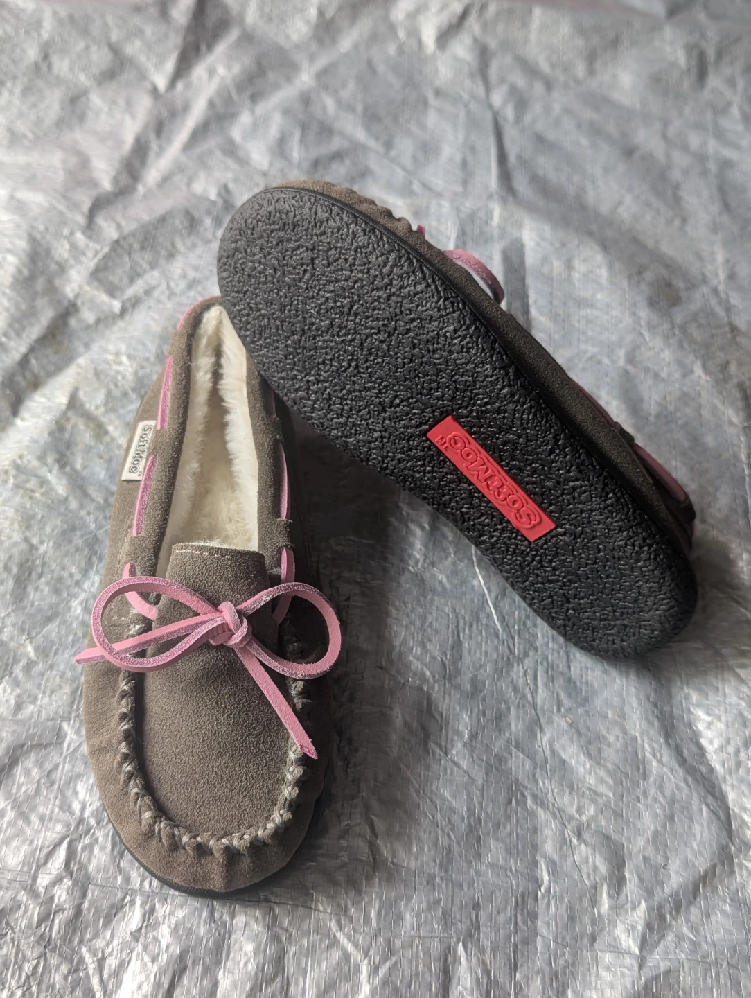 SoftMoc suede moccasins - little kids size 1 - photo 3