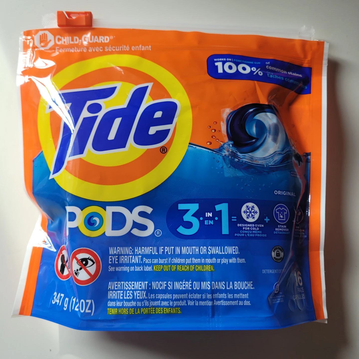 Tide PODS 3-in-1 Original Scent Laundry Detergent - 13 Pacs