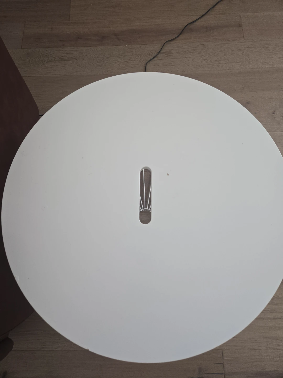 Ikea Round side table with basket storage - photo 3