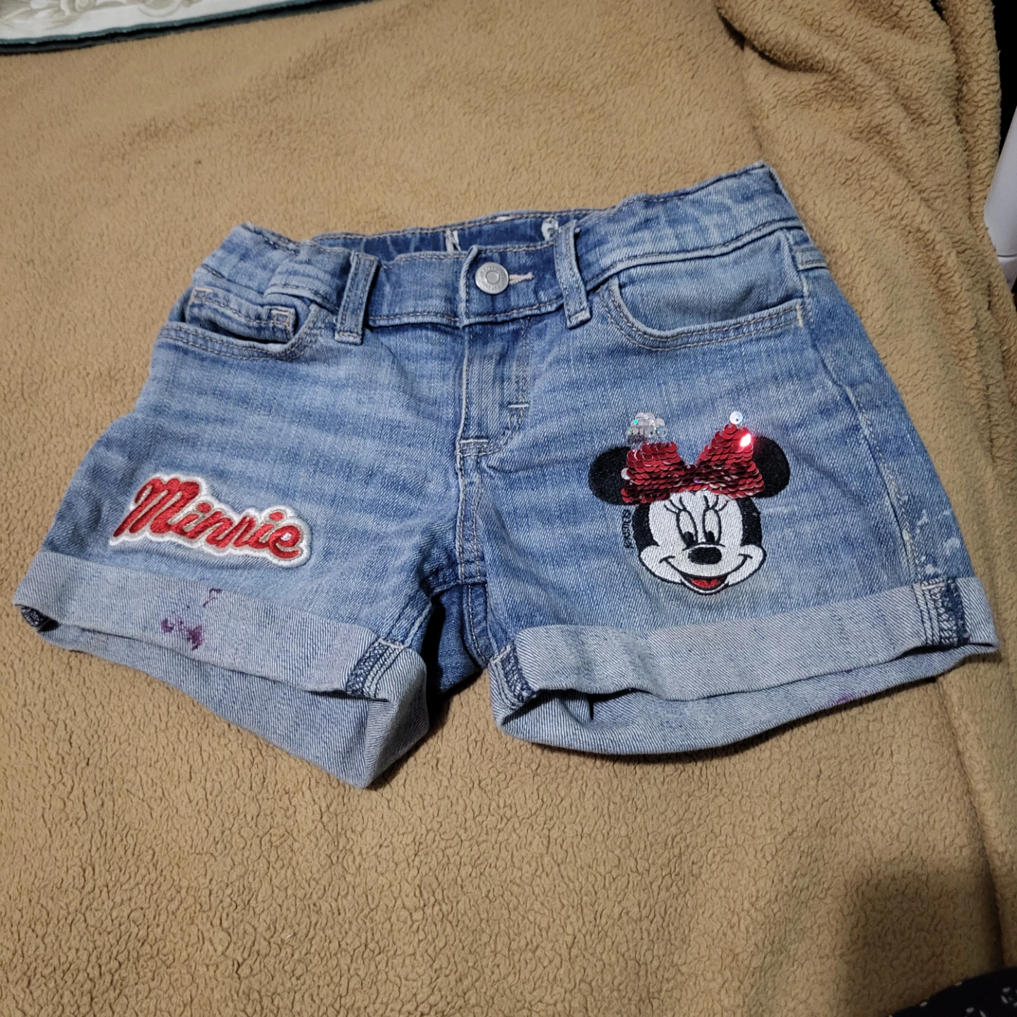 Disney Minnie Mouse Denim Shorts
