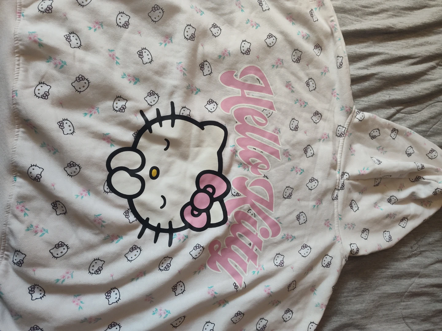 Hello Kitty Floral Hoodie - photo 2