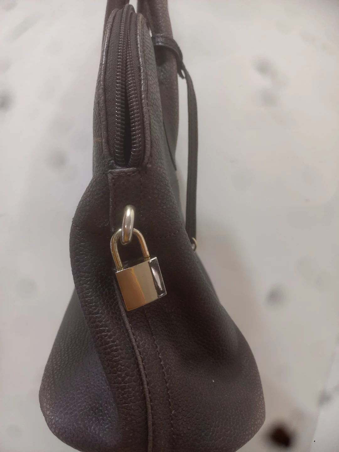 Angelo Carbotti Brown Leather Handbag - photo 2