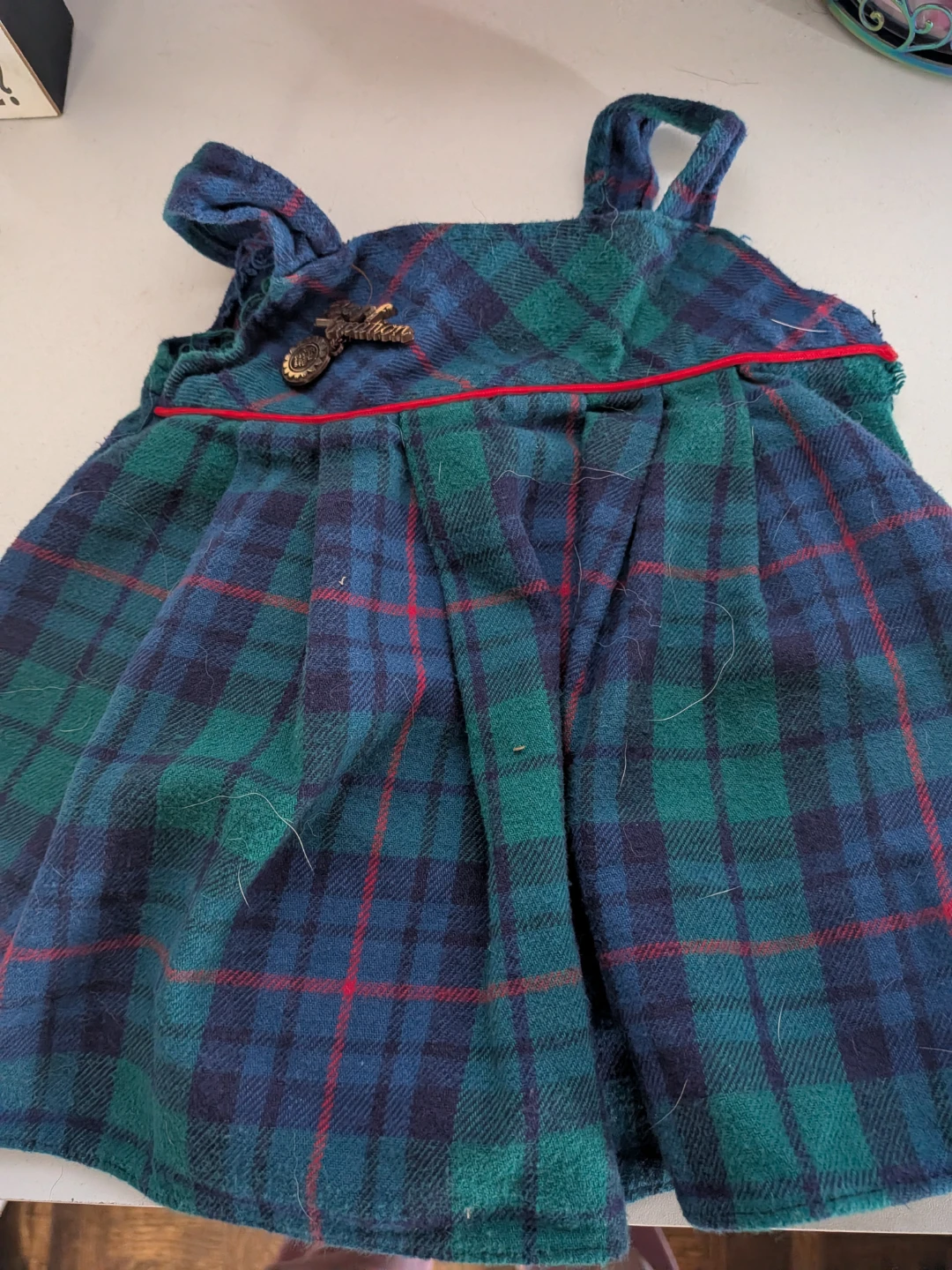 Tartan Plaid Kids Dress - photo 4