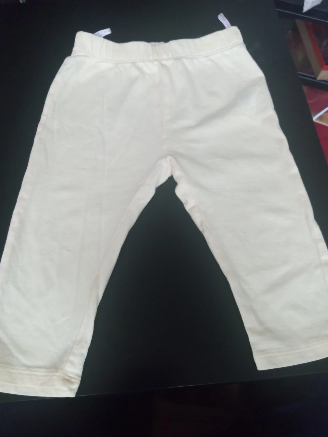 Light Yellow Baby Trousers - 12m - photo 2