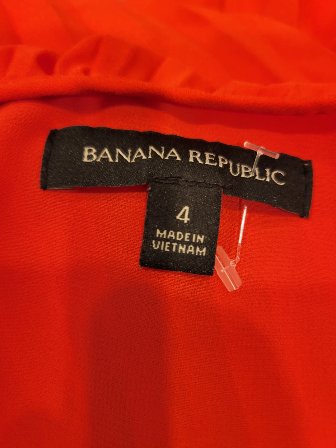 Banana Republic Red Pleated Maxi Dress - photo 2