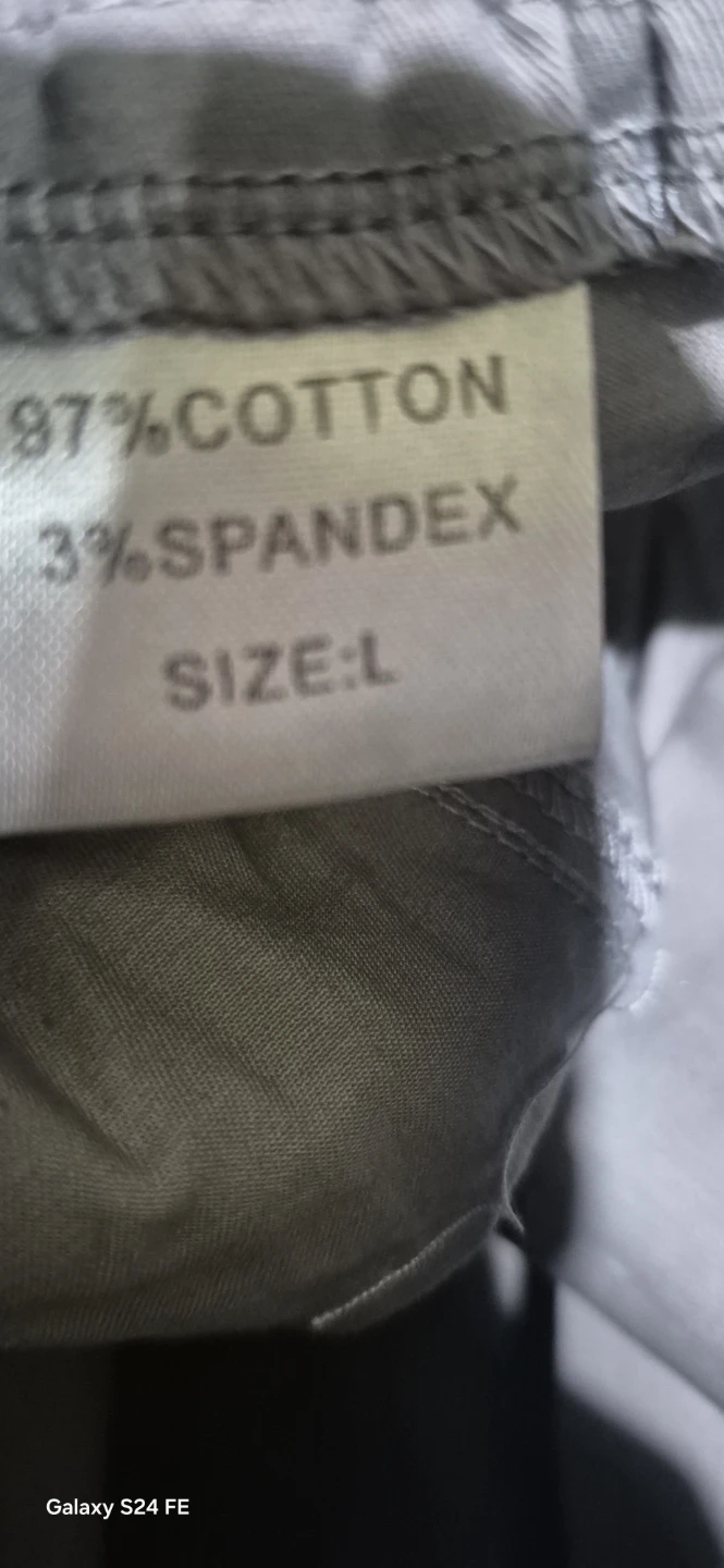 Light Grey Cargo Pants Size Large - photo 2