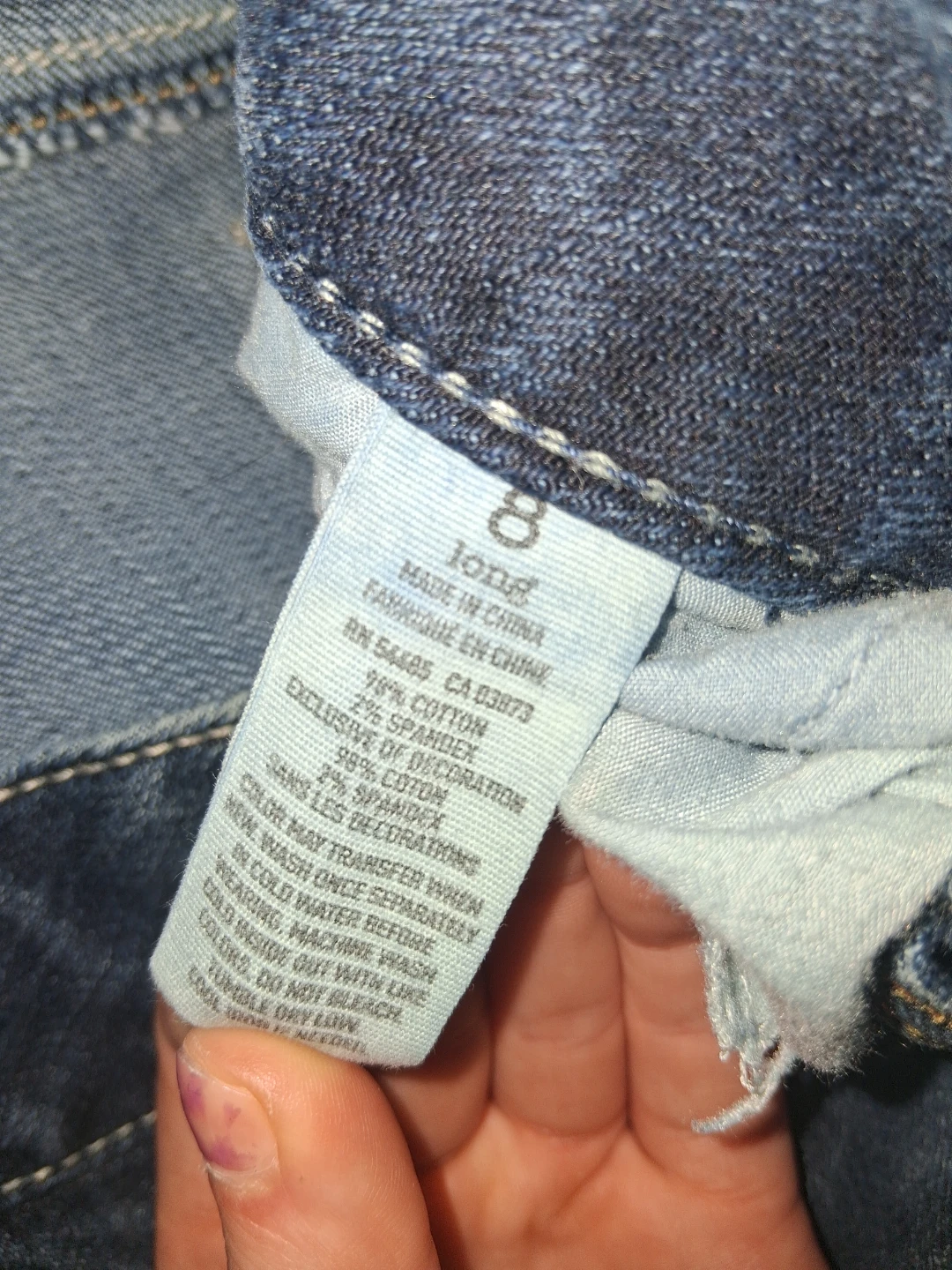 American Eagle Stretch Jeans Size 8 Long - photo 5