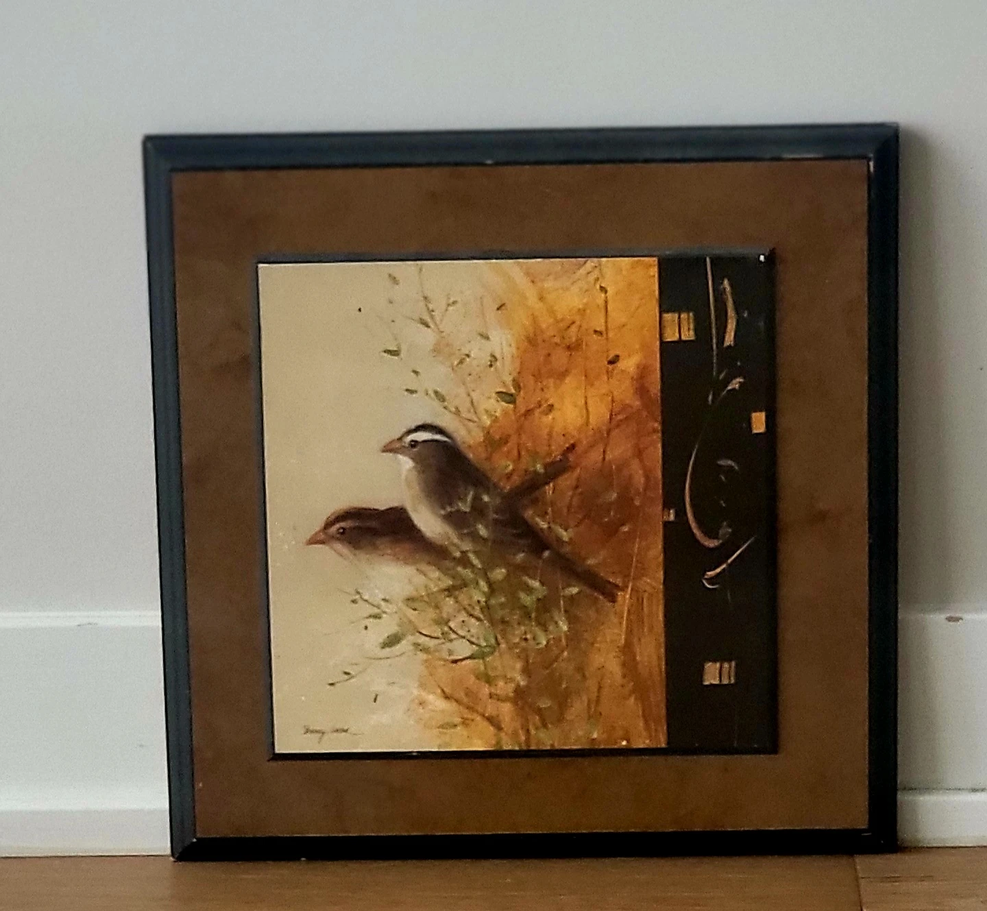 Sherry Loehr Golden Finch Framed Art