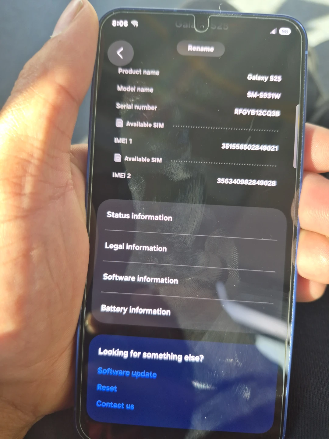 Samsung Galaxy S25 - photo 2