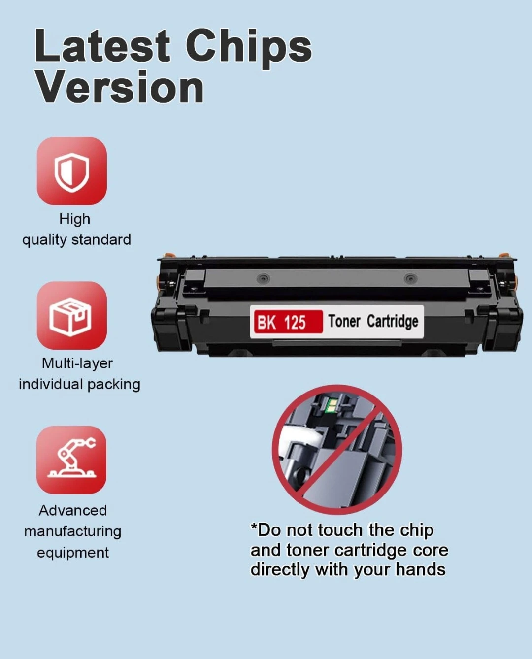 125 Black Toner Cartridge 2-Pack - photo 4