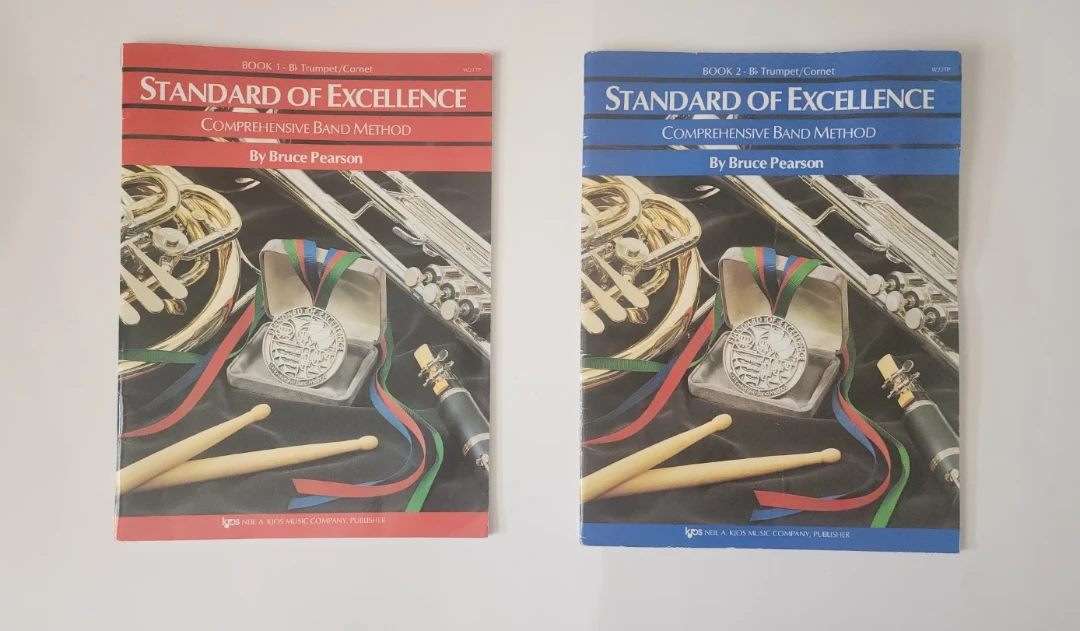 Standard of Excellence Trumpet Method Books 1 & 2