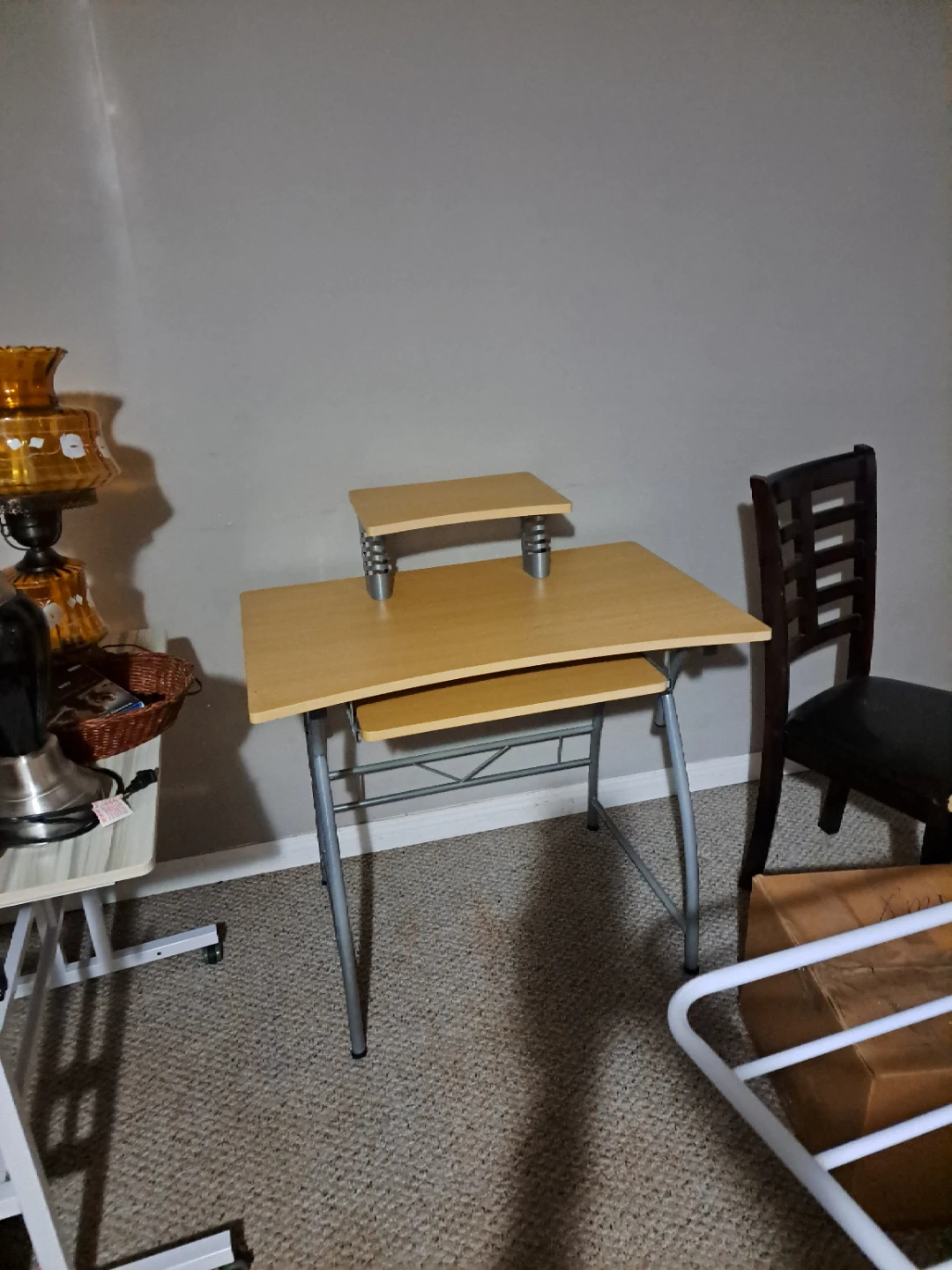 Adjustable Height Rolling Desk - photo 2