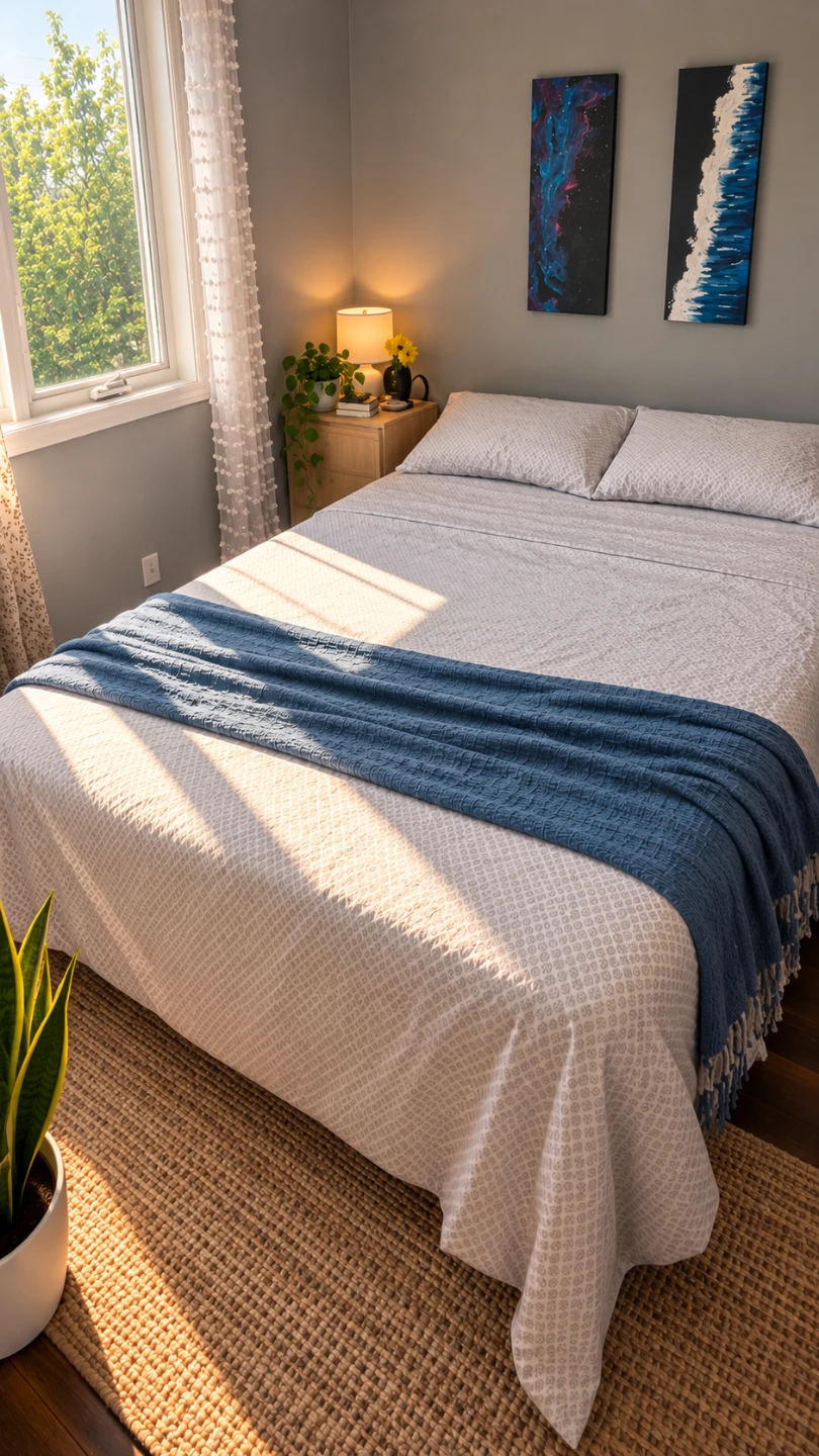 Zinus Abel Full Metal Bed Frame with mattress - photo 2