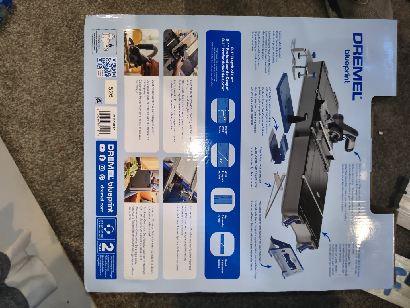 Dremel Blueprint Portable Saw Station - photo 2