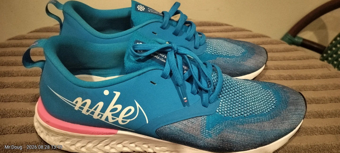 Nike Odyssey React Running Shoes Blue - photo 2