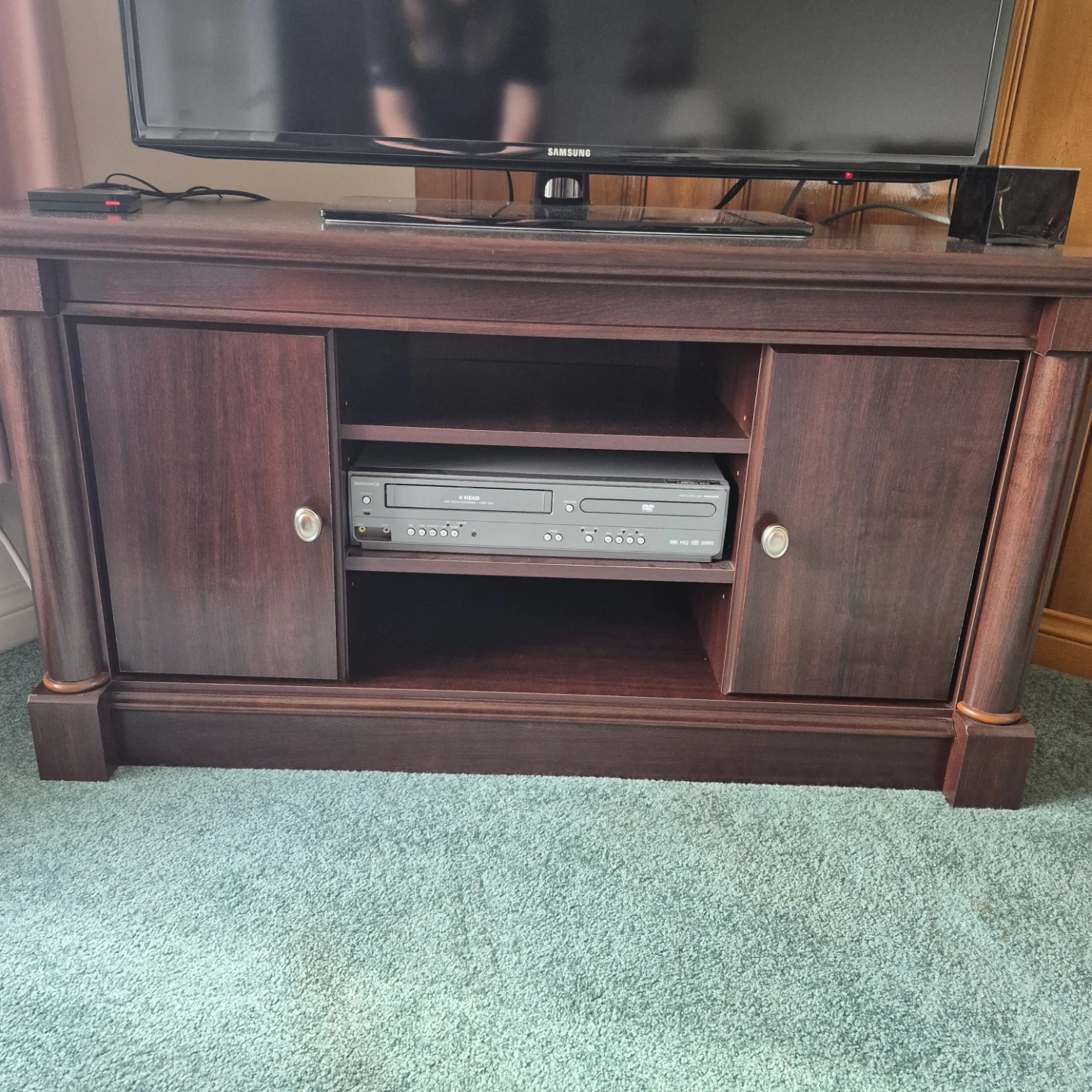 Cherry Wood Media Console