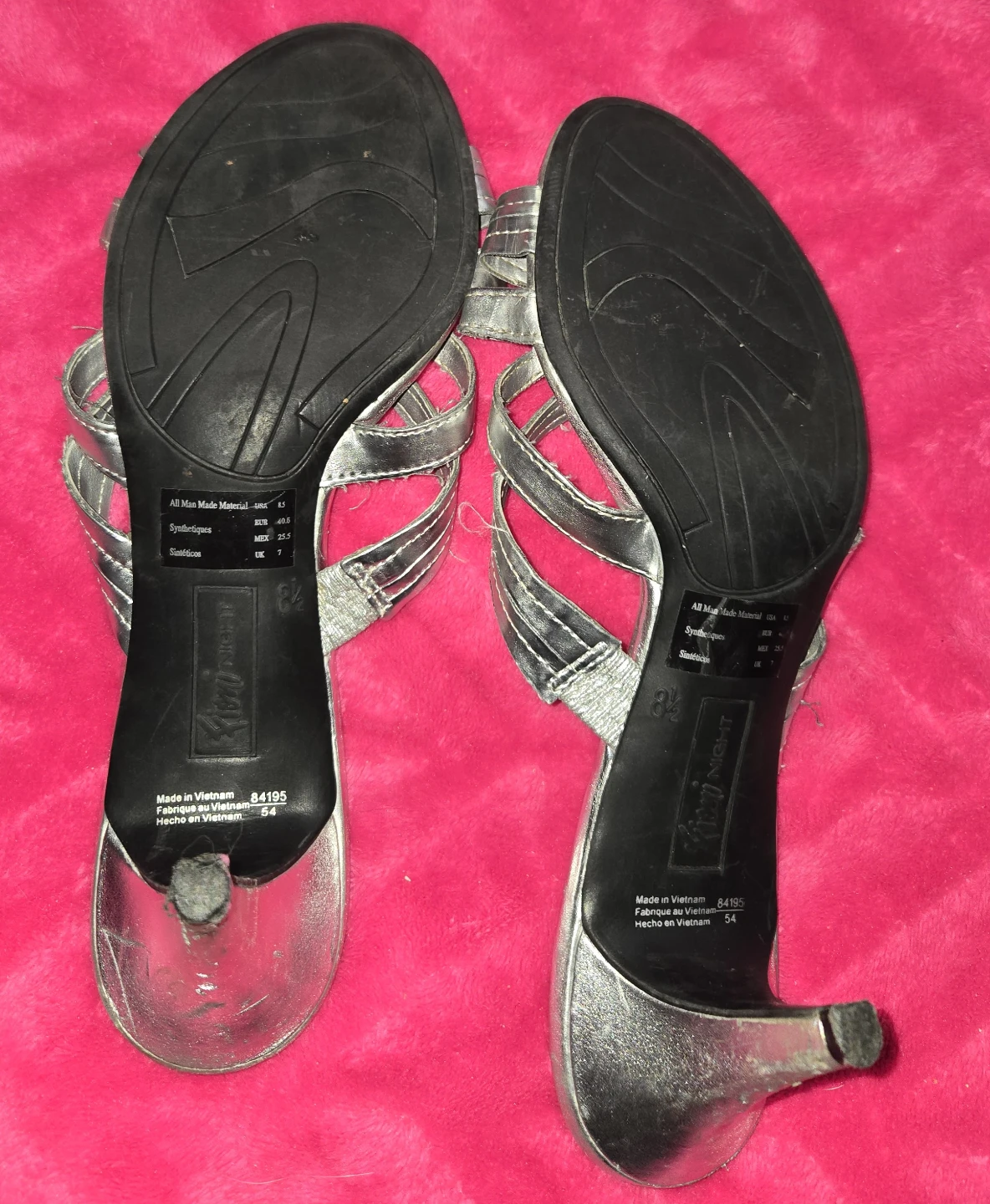 Fioni Night Silver Heeled Sandals - photo 2