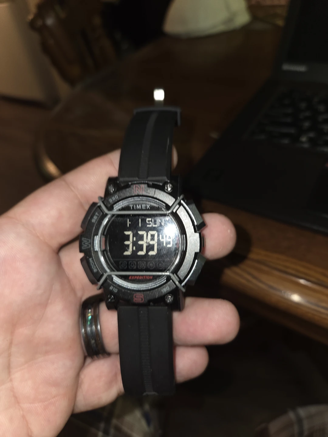 Timex Expedition Digital CAT World Time Mens Watch