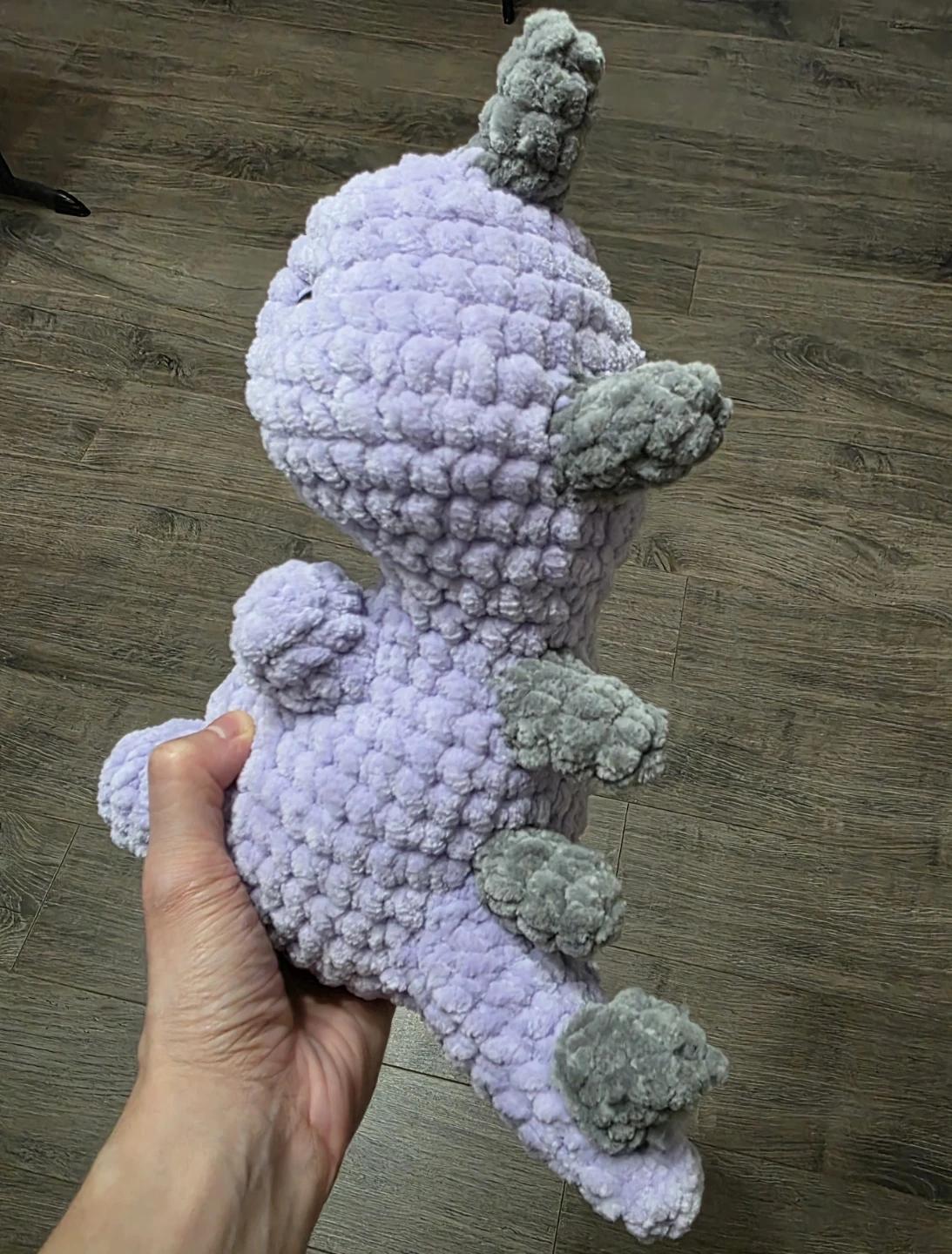 Hamdmade Crochet Amigurumi Dinosaur Plushie - photo 2