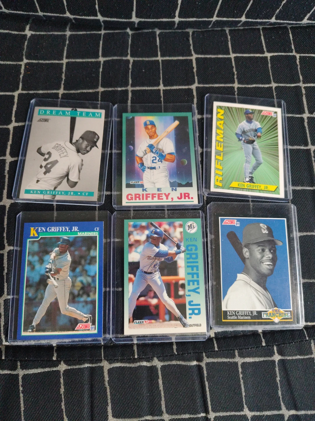 Ken Griffey Jr. Baseball Card lot of 6