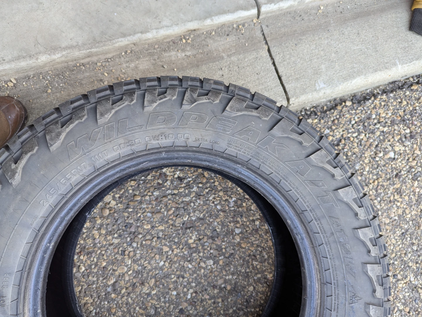 245/65R17 Falken Wildpeak A/T3W Tires - photo 4