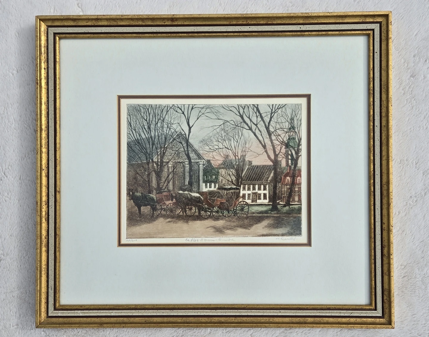 Signed and Editioned Original Etching - photo 2