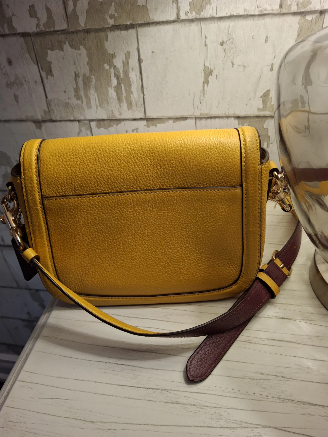 Beautiful mustard colored Coach purse. - photo 2