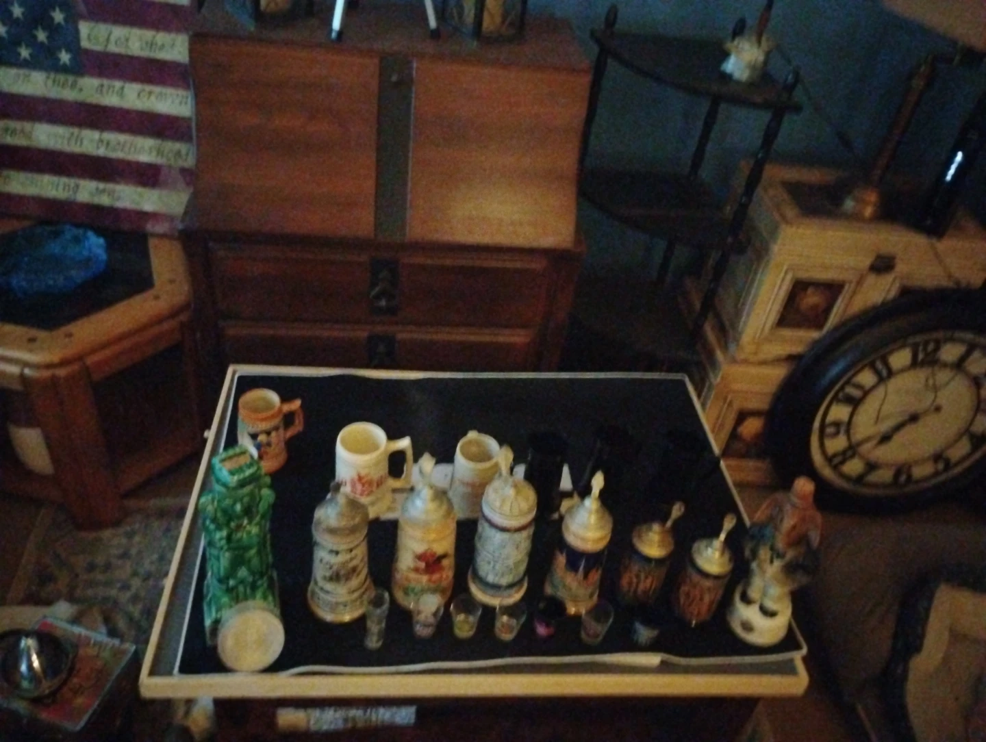 Collection of Vintage German Beer Steins
