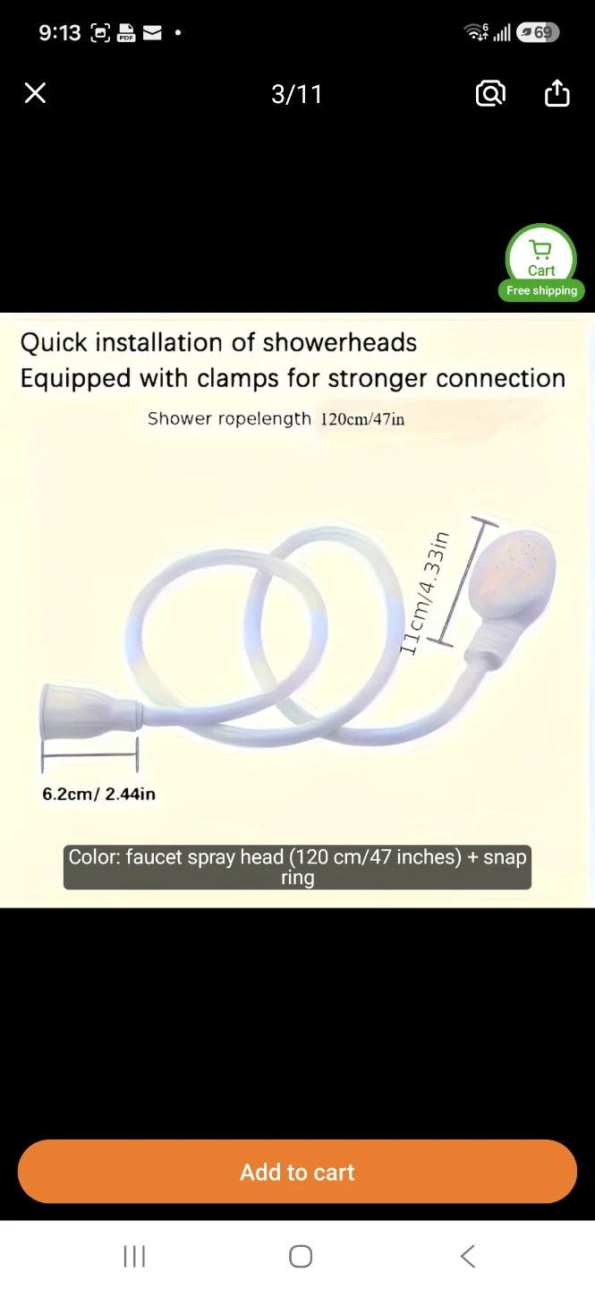 Flex Hose with Shower Head - photo 4