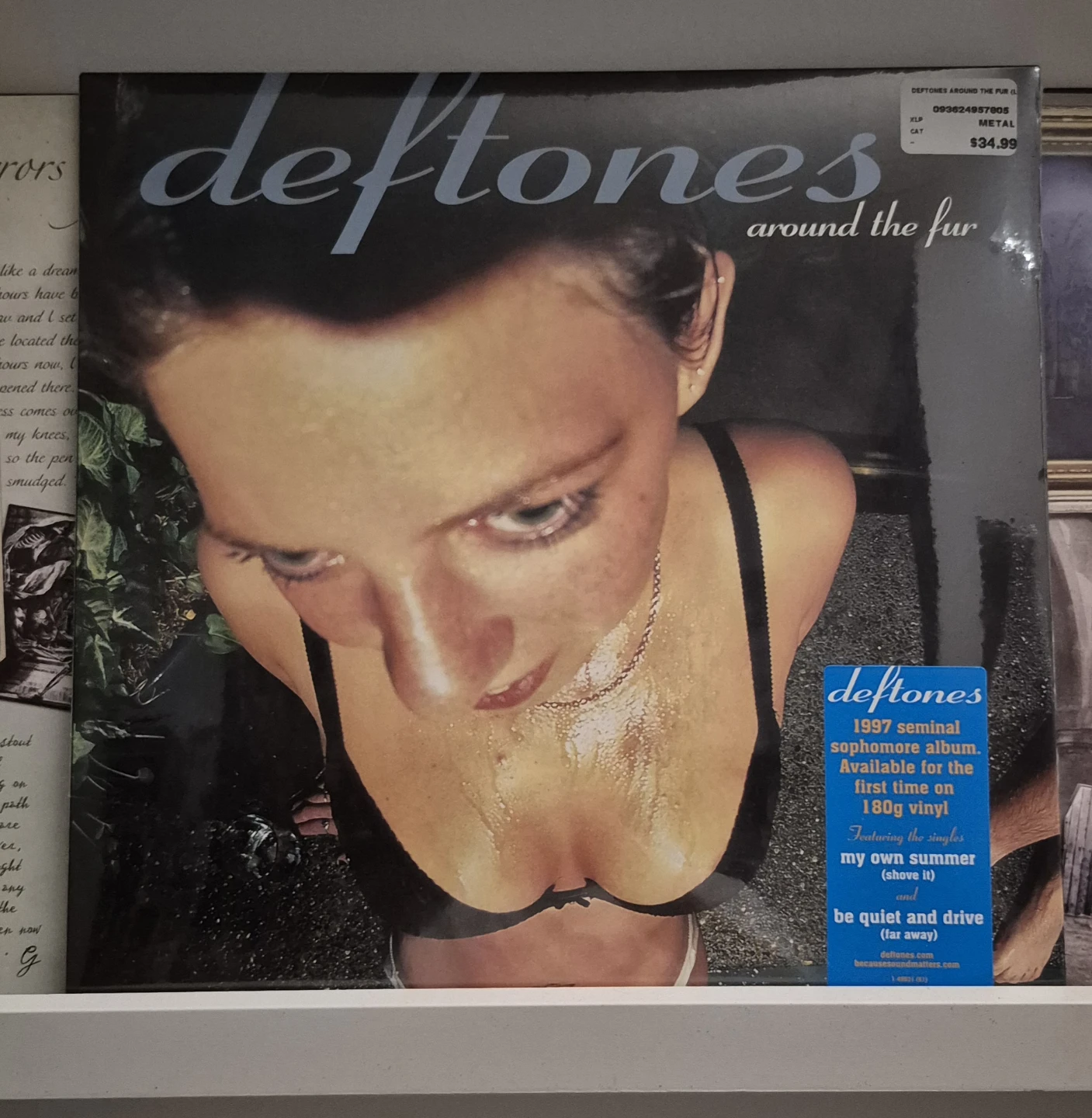 Deftones Vinyl Record and Ice Nine Kills Vinyl Record