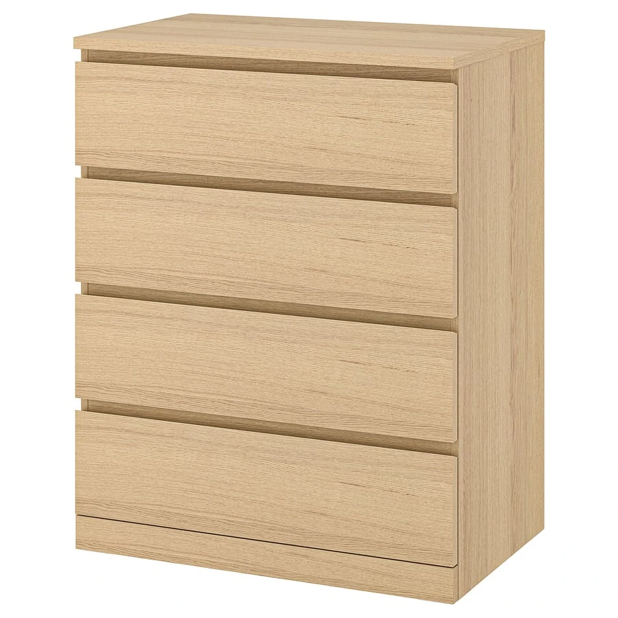 IKEA Malm 4-Drawer Dresser