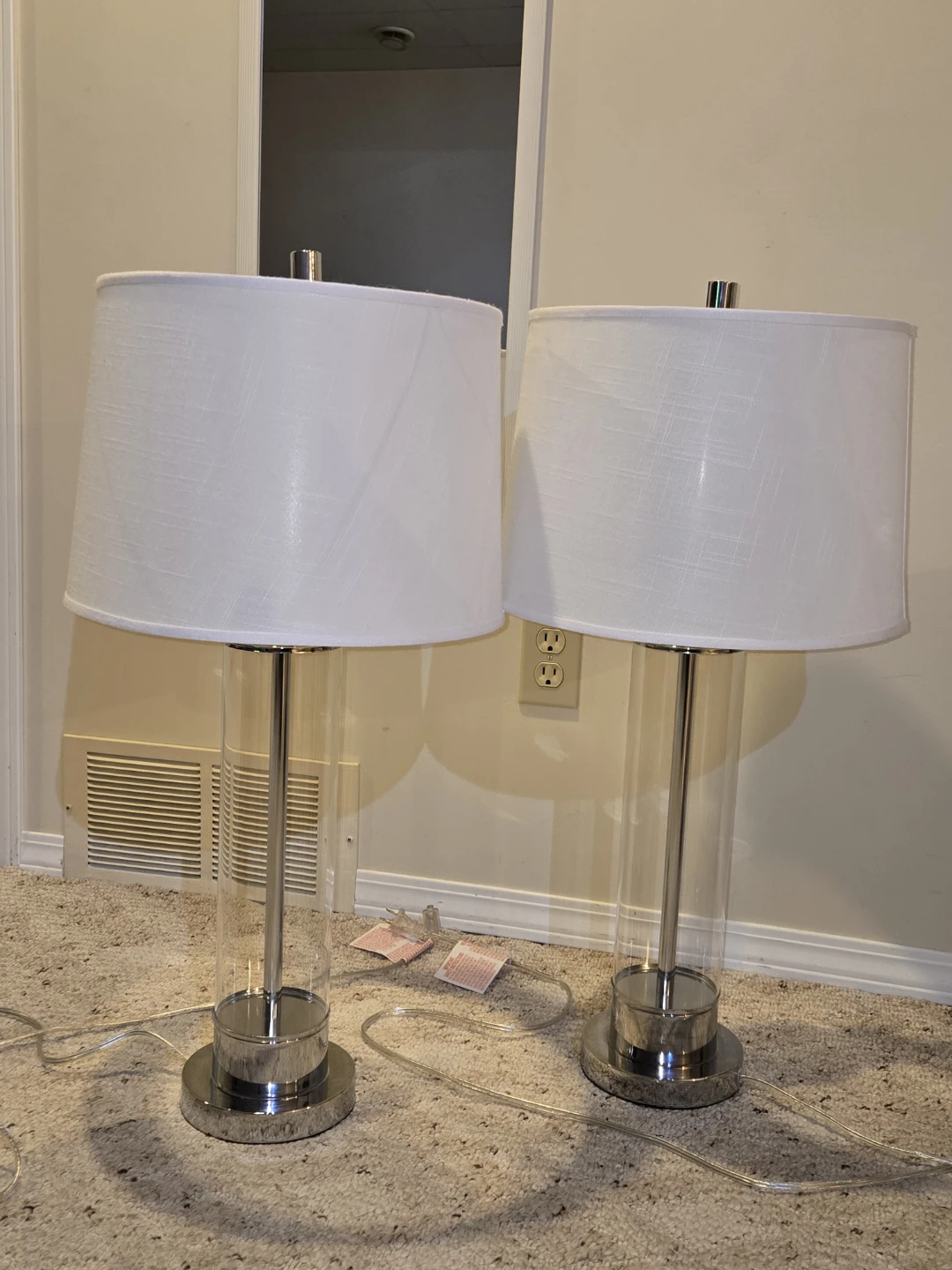 Beautiful set of table lamps