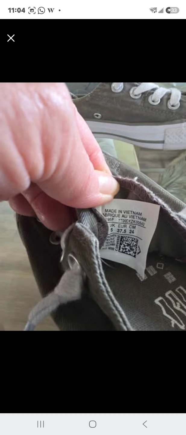 Converse Chuck Taylor All Star Olive Sneakers - photo 3
