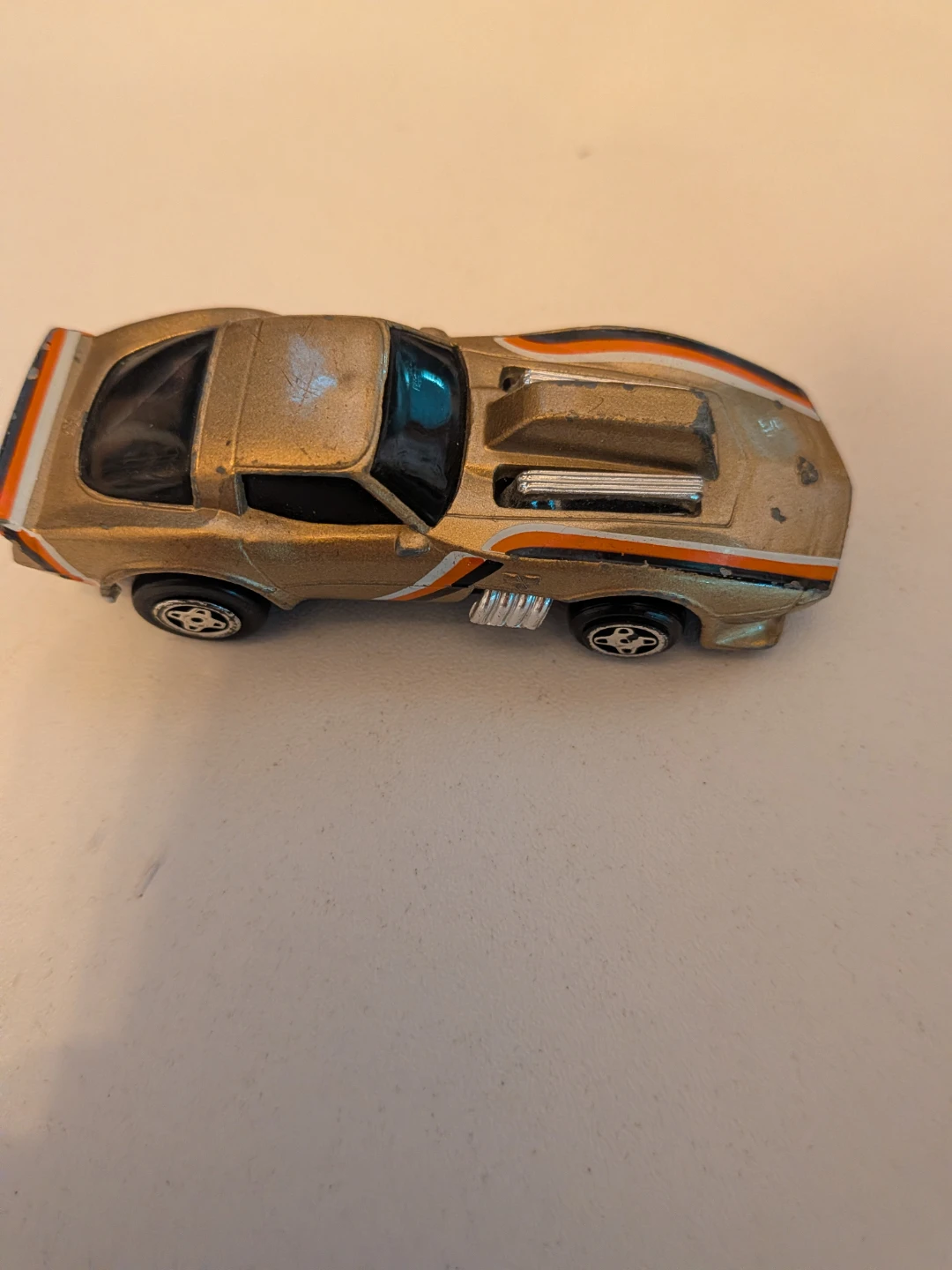Hot Wheels Gold Corvette Stingray Toy Car