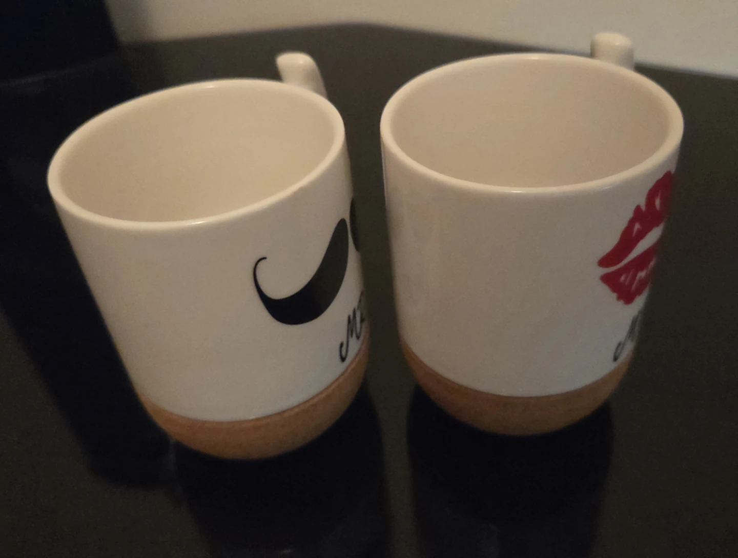 Mr. and Mrs. Couple Mug Set - no box - photo 5