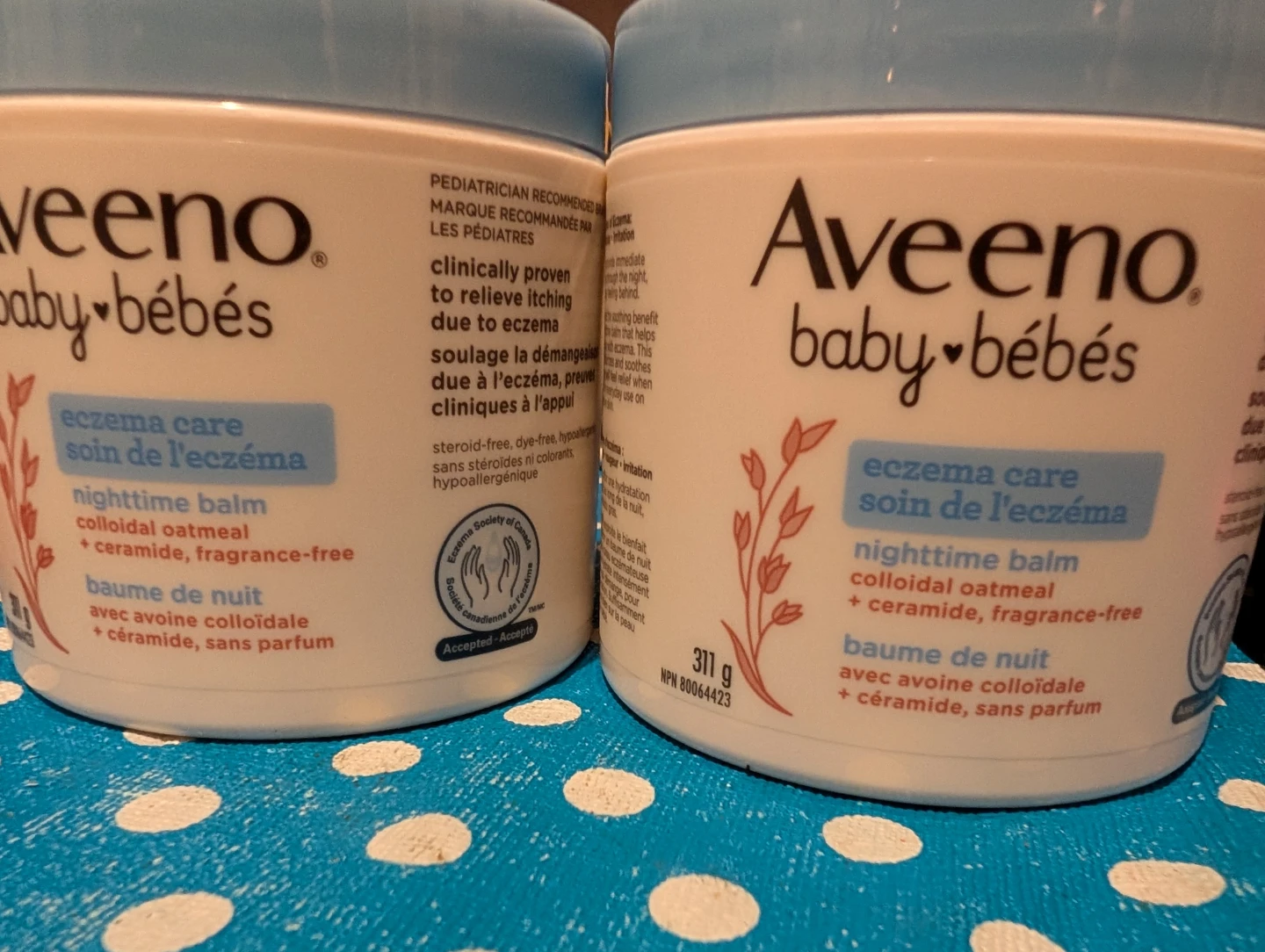 Aveeno Baby Eczema Care Nighttime Balm