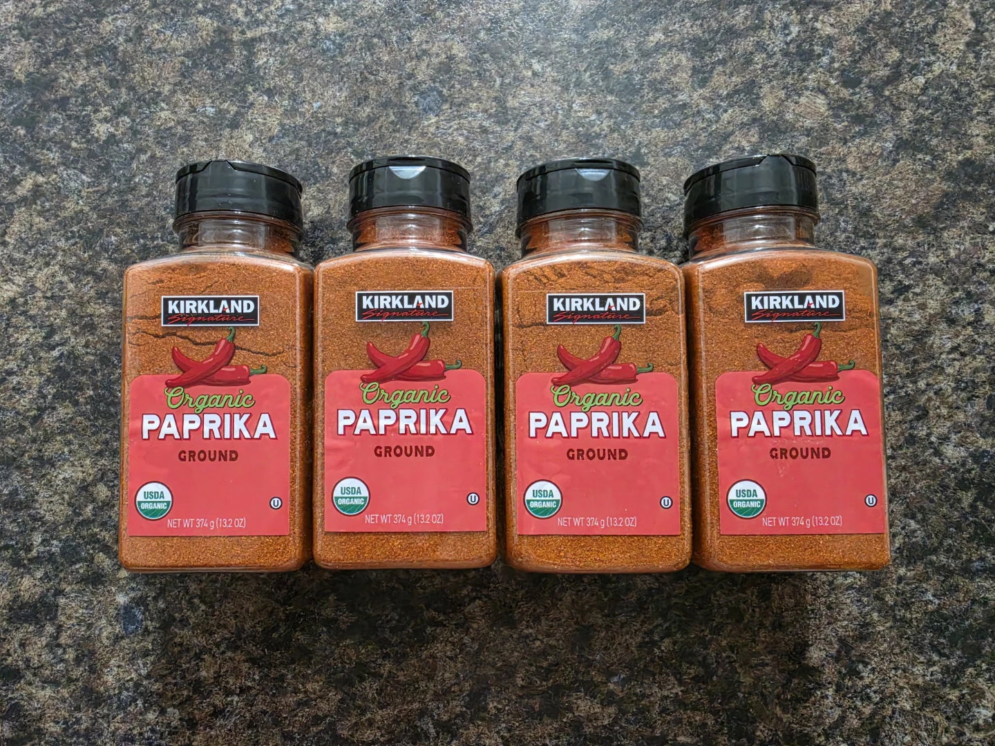 Pack of 4 Kirkland Signature Organic Paprika Ground