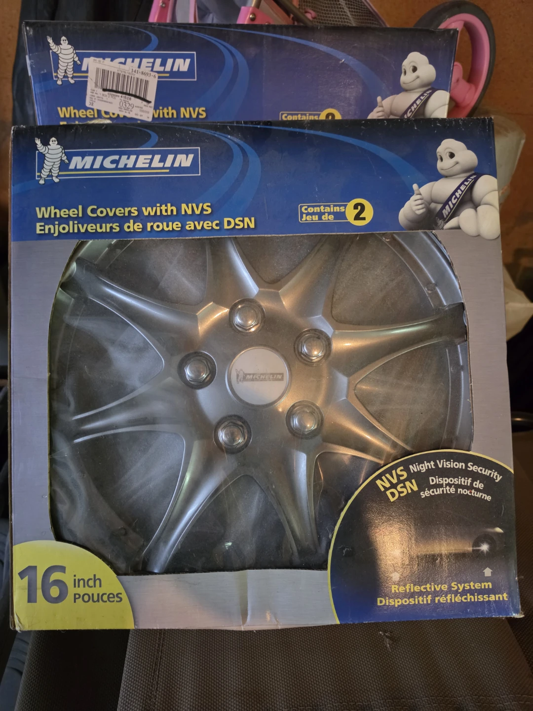 Michelin 16-inch Wheel Covers with NVS  two  (2 Pack)