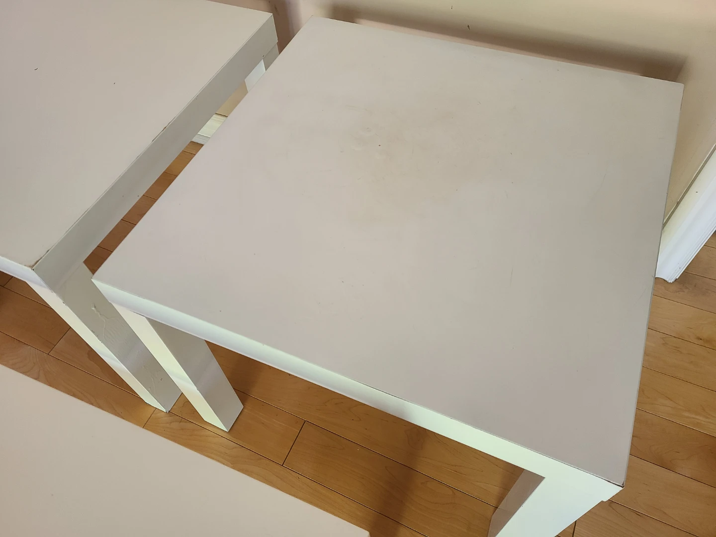 IKEA LACK Side Tables and TV Bench Set - photo 5