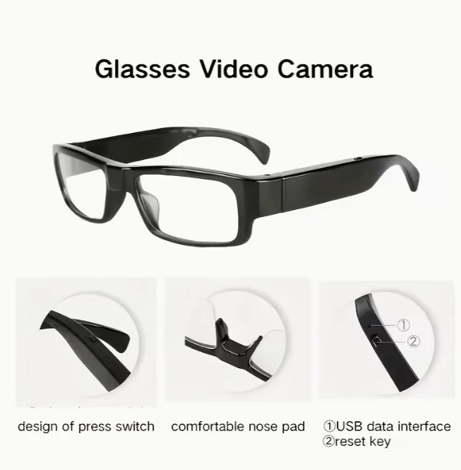 HD recording glass camera * new *record or take pictures - photo 3