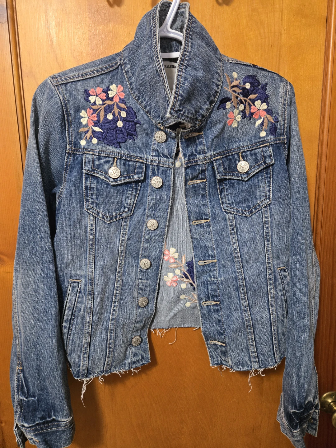 True Religion Embroidered Denim Jacket - photo 2