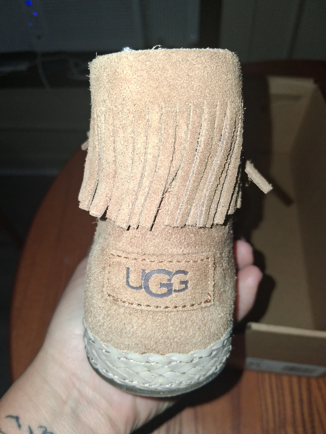 UGG Kennadi Fringe Boots - Size 6.5 - photo 2