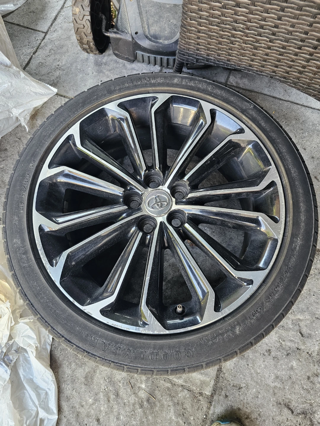 2016 corolla rims and allseason tires