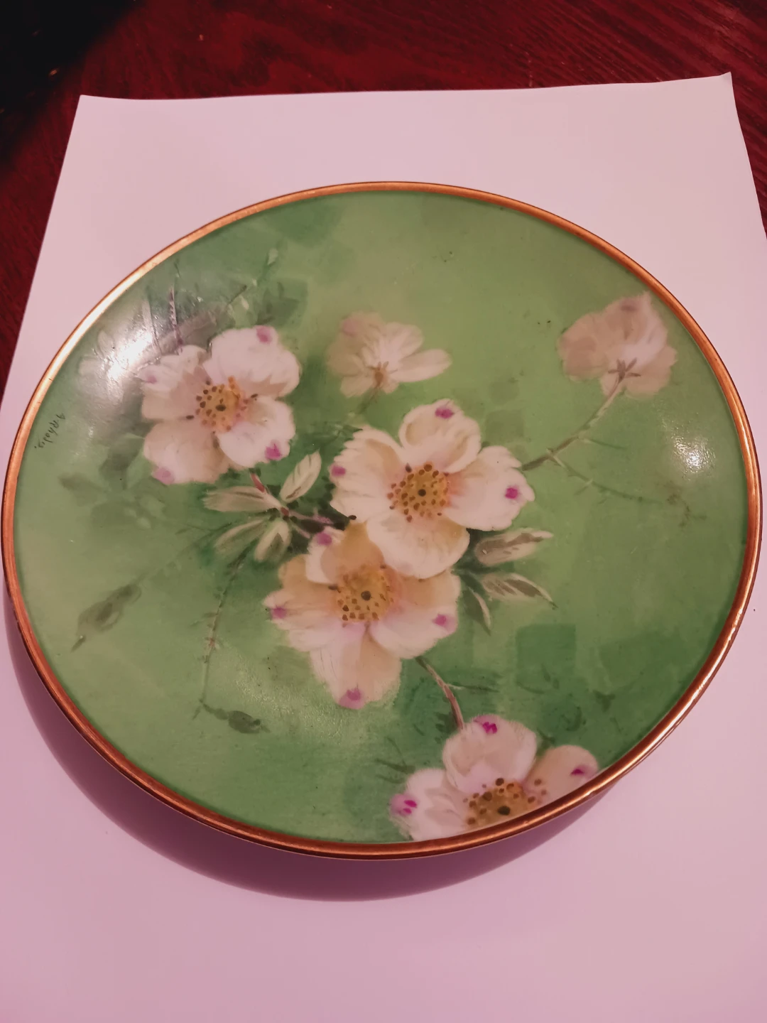 Stouffer Fine China Floral Decorative Plate - photo 3