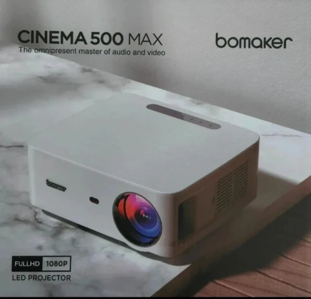 🏈NEW Bomaker Cinema 500 MAX LED Projector
