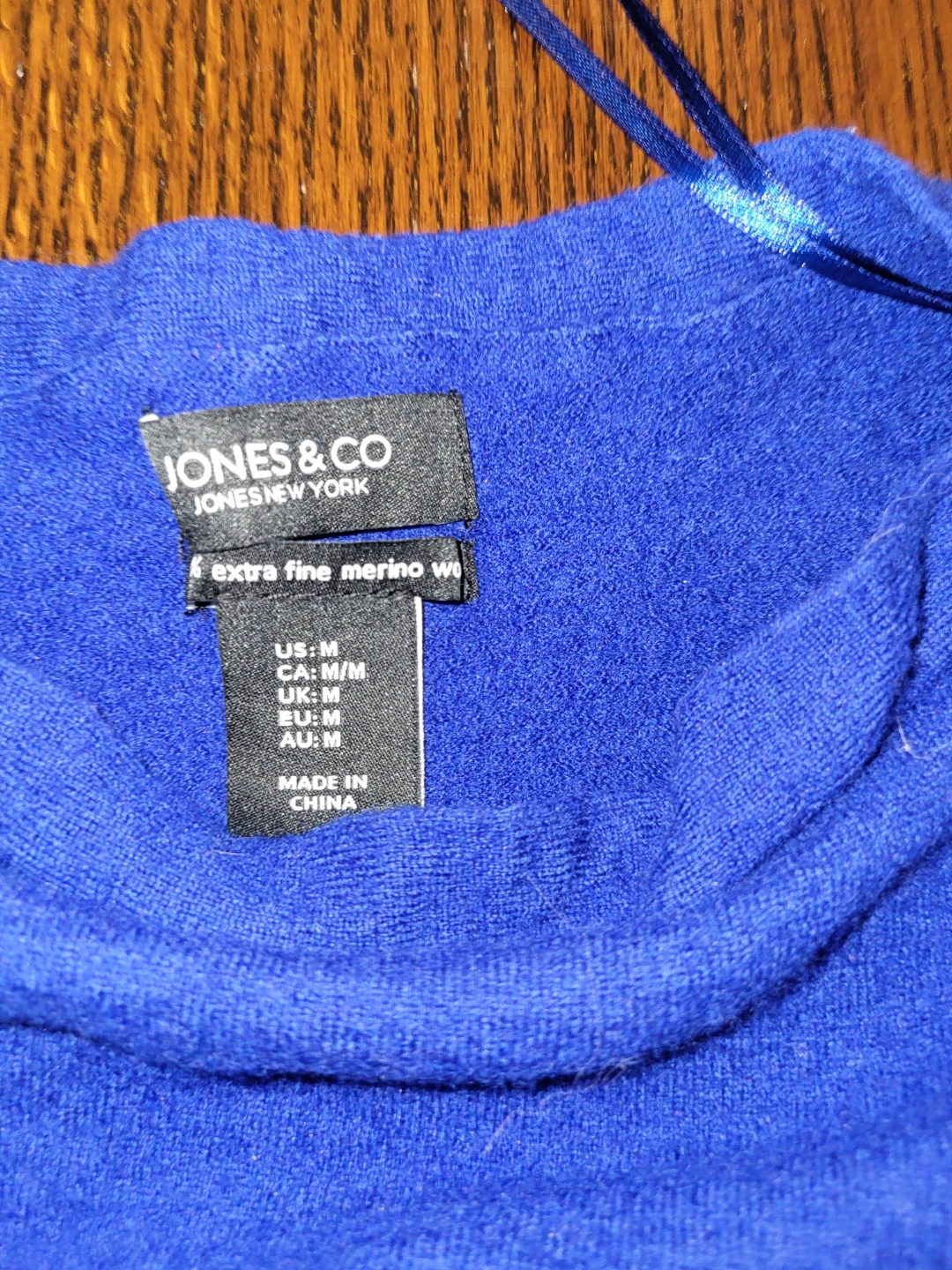 Jones & Co Extra Fine Merino Wool Sweater - photo 2
