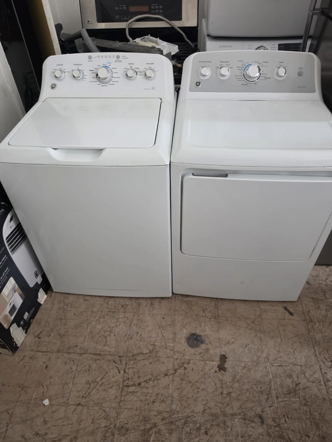 GE Washer and Dryer Set - photo 2